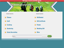 Tablet Screenshot of outdoorguys.com